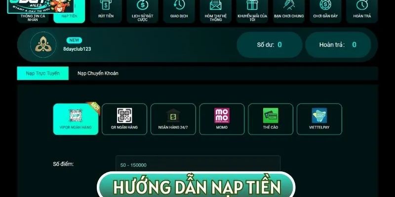 8day - Cổng game online uy tín và được nhiều game thủ yêu thích